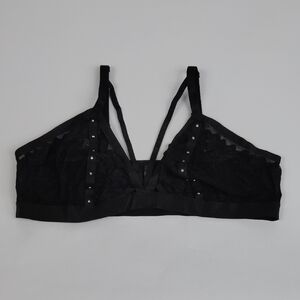 Torrid Studs And Lace Bralette